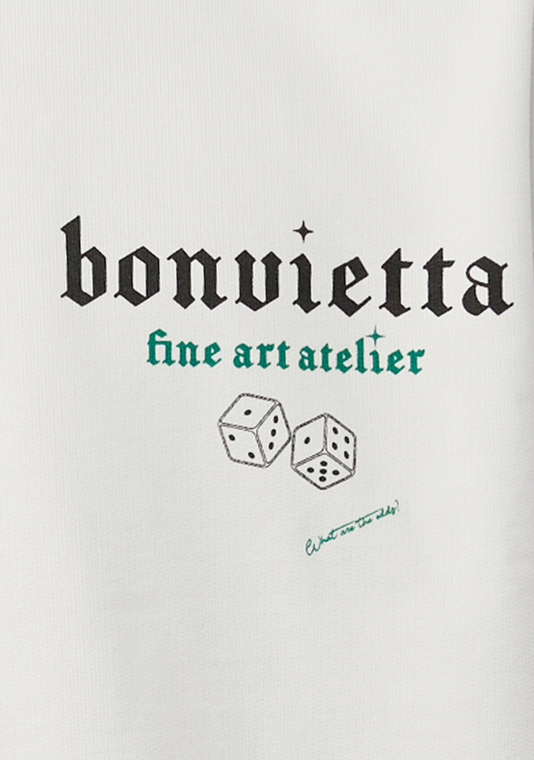 Bonvietta What are the odds? Sweatshirt Close Up