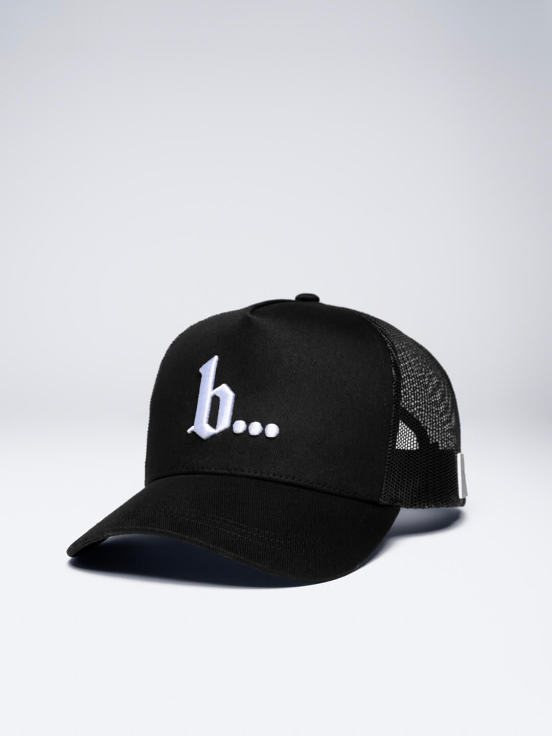 Bonvietta Ellipsis Trucker Hat Front View