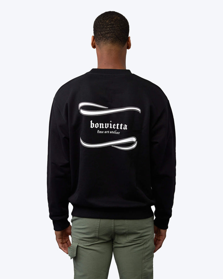 Ribbon Logo Sweatshirt