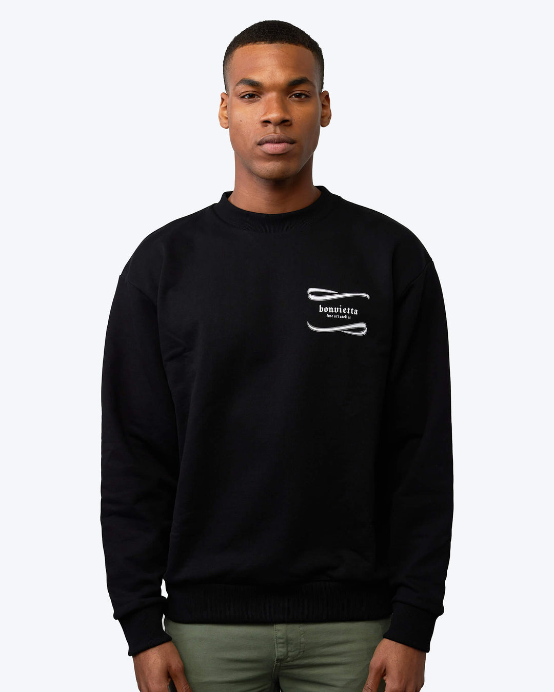 Ribbon Logo Sweatshirt